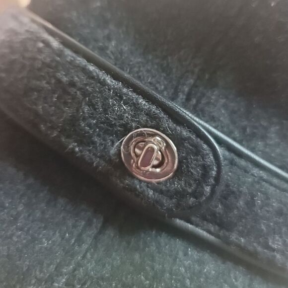 Coach Wool Dark Gray Bucket Hat Classic Design M/L - Picture 3 of 8